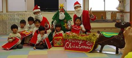 12月22日 ながと保育園クリスマス会 長門グループトピックス
